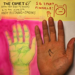 The Comet promo by writer/storyboard artist Jesse Moynihanpremieres