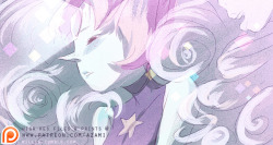 nillia:  Crystal Gems Sleeping set: Pearl!   Each illustration