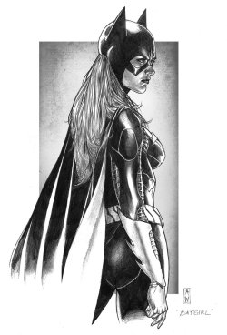 lulubonanza:  Batgirl Pencil by *AdmiraWijaya