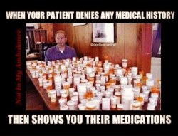 doctordconline:  When Your patients denies any medical History