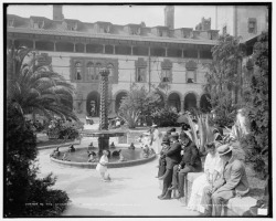 peerintothepast:   Henry Flagler’s Hotel Ponce de Leon, Saint