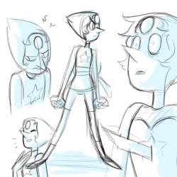 jigokuhana:  Just some Pearl sketches I did a few minutes ago.