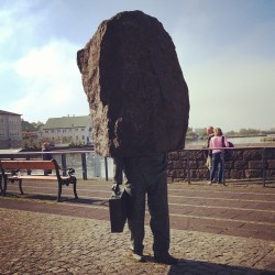 Stone head. #reykjavik