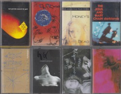 pink-skies-dead-eyes:  some of my tapes