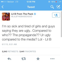 colachampagnedad:  based god uplifting the self-esteem of earth’s