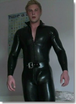 aaronrc:  Wow! Â What a handsome rubber boy! 