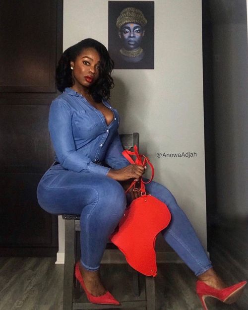 luvisblack:  #LuvIsBlack #BeautifulBlackWoman #Thickness #Curves