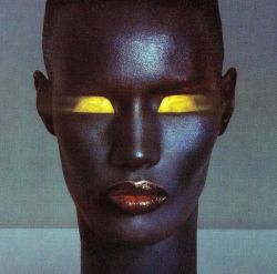 p1ssoff:  Grace Jones photographed by Jean-Paul Goude 