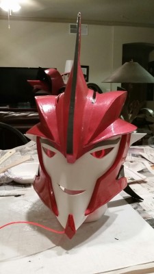 ask-dr-knockout:  The Knockout Costume Helm complete! El wire