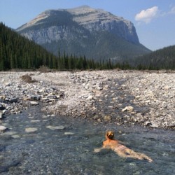 naturalswimmingspirit:#skinnydipping #camping #ghostvalley 