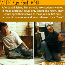 wtf-fun-factss:  How the movie “Saw” was created -  WTF