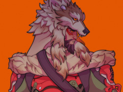 mawiliita:  the wolf howls within me  (hanzo with piercings in