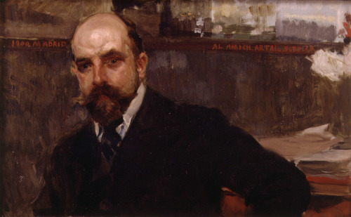 joaquin-sorolla:  The Count of Artal, 1900, Joaquín SorollaMedium: