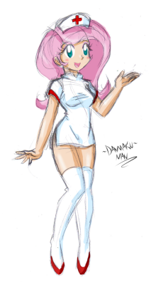 insane-pinkie-pie:  Nurse Fluttershy  