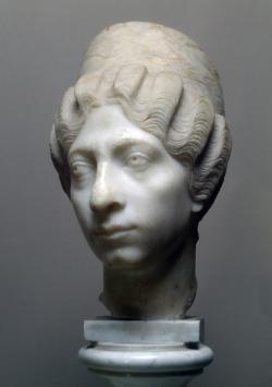 theancientwayoflife:  ~Portrait of a Roman Woman.  Place: Ancient