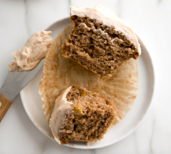 fullcravings:  Vegan High Rise Pumpkin Cupcakes   Like this blog?