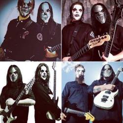 falling-through-a-world-unseen:   #4 James Root and #7 Mick Thomson