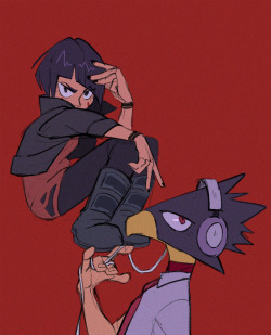 frozenspots:  another good brotp is tokoyami and jirou let those