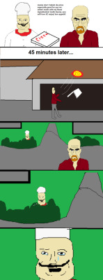 dailybreakingbad:  (Never seen this one on here) The Pizza Guyhttp://dailybreakingbad.tumblr.com/