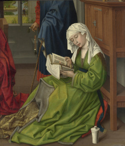 koredzas:  Rogier van der Weyden - The Magdalene Reading. 1438