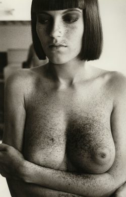 helmutnewtonphoto:  1982 Arielle after a haircut. 