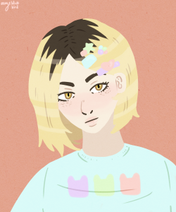 orangeblackbird:  pastel femme agender aro-ace kenma is the only