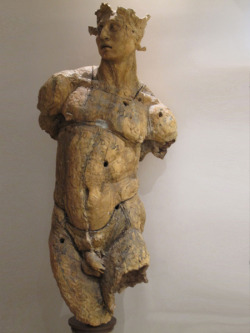 ganymedesrocks:  antonio-m:   Javier Marin,Torso - Man,terracotta