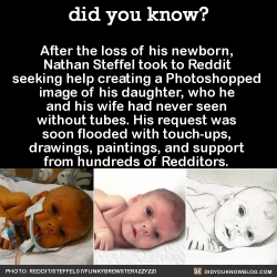 did-you-kno:  “Photoshop Request: My daughter recently passed