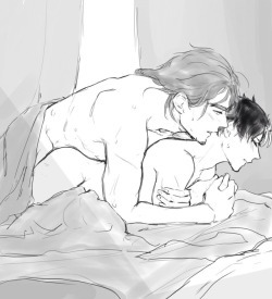 boniebelle-nsfw:One of Asahi’s favorite positions ‘cause