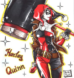 Harley Quinn by Kate-FoX 