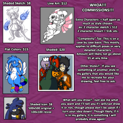 fiztheancient:  COMMISSIONS OPEN FINALLY!! I’m trying to save