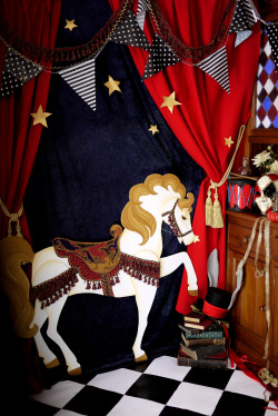 wisteria-bridge:  ‘Puppet Circus’ fashion shoot.The models