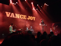 Vance Joy at The London Music Hall, November 4th, 2014.   Incredible