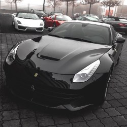 lovingdiorlv:  Ferrari F12 Berlinetta Beautiful sleep black &