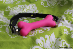bdsmgeekshop:  bdsmgeekshop:  Get yours here: http://shop.bdsmgeek.com/collections/frontpage/products/silicone-doggy-bone-gag