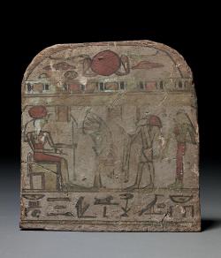 theancientwayoflife:  ~Votive stela of Ta-Kharu. 1295 BCE-945