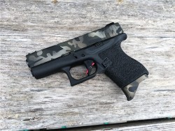 gunrunnerhell: Glock 43 A customized example of the single-stack