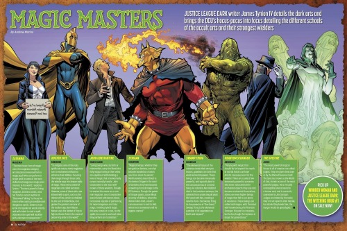 funnypages:  The classification of magic users in the DC UniverseDC