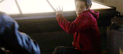 maybehonestly:  Stiles is shocked when Derek shows up as a wolf