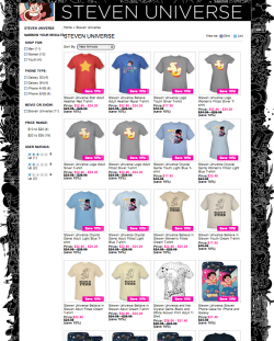 OH MY GOSH MORE SHIRTS Check out the Steven Universe area of