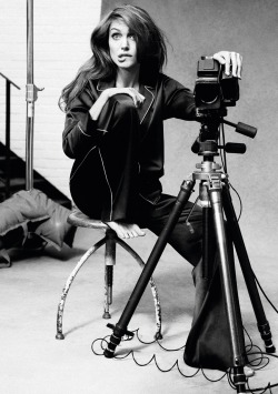 stars-et-shooting:  Angelina Jolie’s self portrait with Hasselblad.