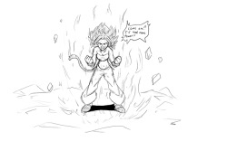 darkfireballz: A DBZ Sequence of Caulifla from Dragon Ball Super