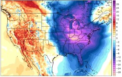 sixpenceee:  February 19, 2014: A Nation Divided By Weather (Source)