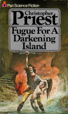 Fugue For A Darkening Island, by Christopher Priest (Pan, 1978). From a charity shop in Nottingham.