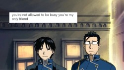 arminvincible:  Text Posts - Roy Mustang  Part 1 - Edward Elric