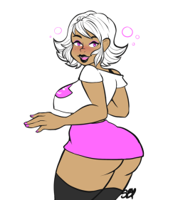 sucre-boo:Warmup of Roxy, as per some previous requests for her (