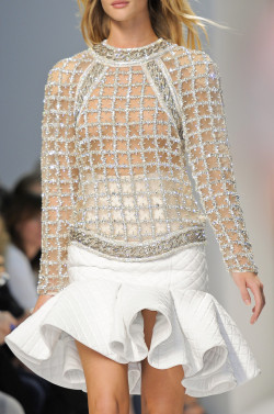 whore-for-couture:  the-alternatist:  Balmain | Spring 2014 