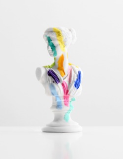 e-thics:  chadwys:  A Grecian Bust With Color Tests by Chad Wys