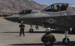That would be Nellis. F35′s