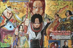 l3reezer:  Another illustration for the One Piece kabuki adaptation